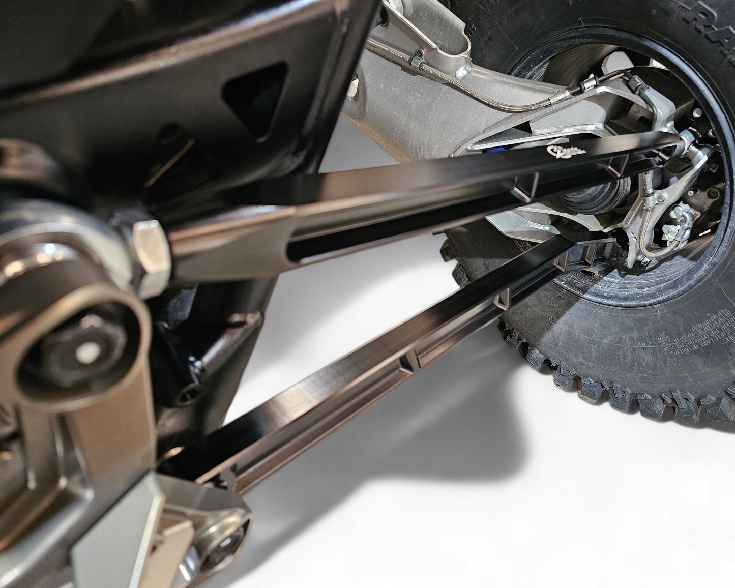2022 to Current Polaris RZR Pro R, Pro S, Turbo R High Clearance Radius Rods in Black Finish