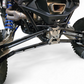 2022 to Current Polaris RZR Pro R, Pro S, Turbo R High Clearance Radius Rods in Black Finish