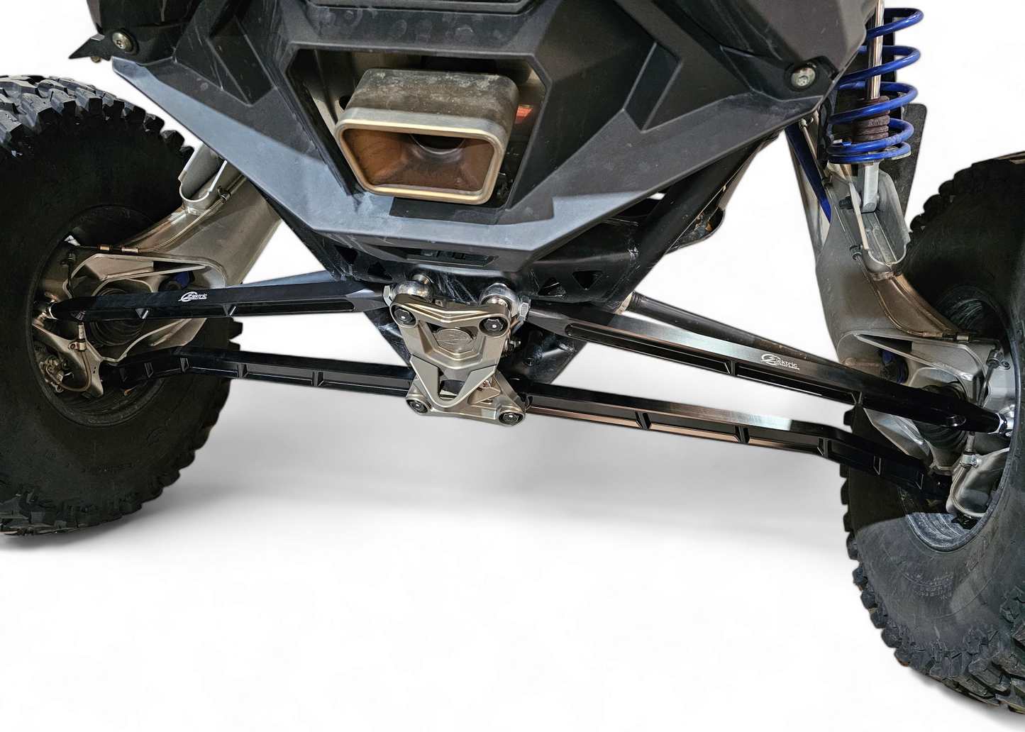 2022 to Current Polaris RZR Pro R, Pro S, Turbo R High Clearance Radius Rods in Black Finish