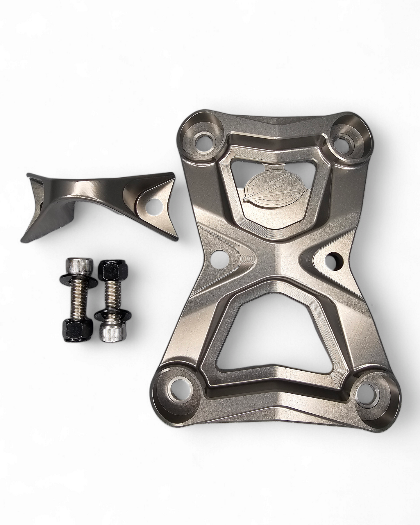 2022-2026 Polaris RZR Turbo R/Pro R EOD Radius Rod Plate with Tow Hook Gunmetal