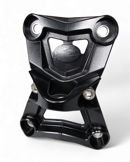2022-2026 Polaris RZR Turbo R/Pro R Radius Rod Plate with Tow Hook Black