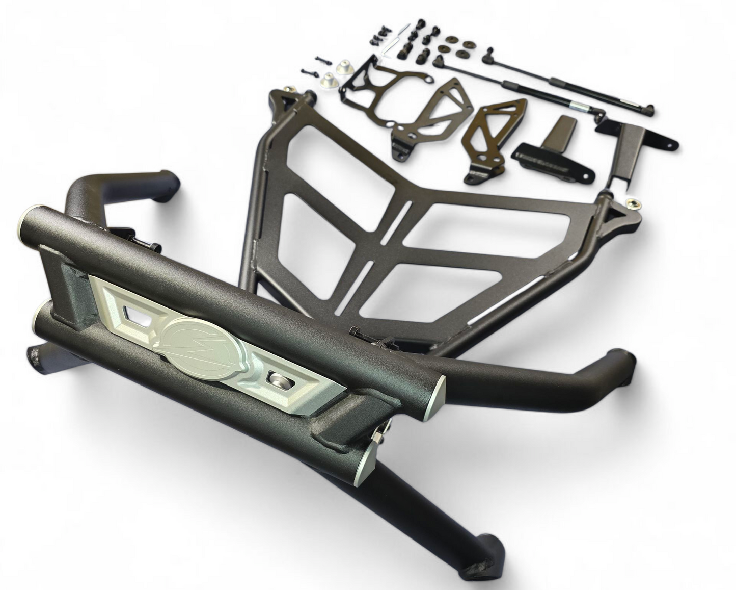 2022+ Polaris RZR Pro R Amp Rear Tire Rack Rear Bumper Combo