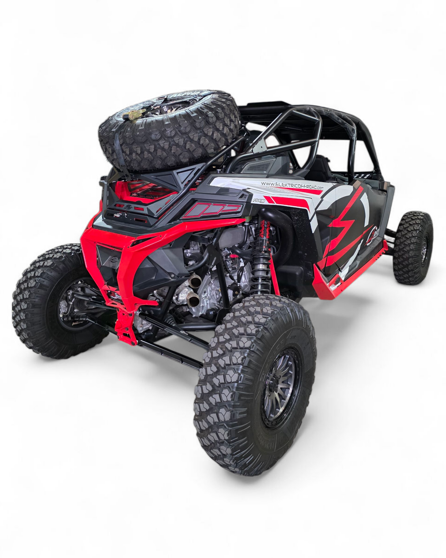 2020+ Polaris RZR Pro XP, 2022+ Pro R/Turbo R, 2025+ Pro R/Pro S Tire Rack