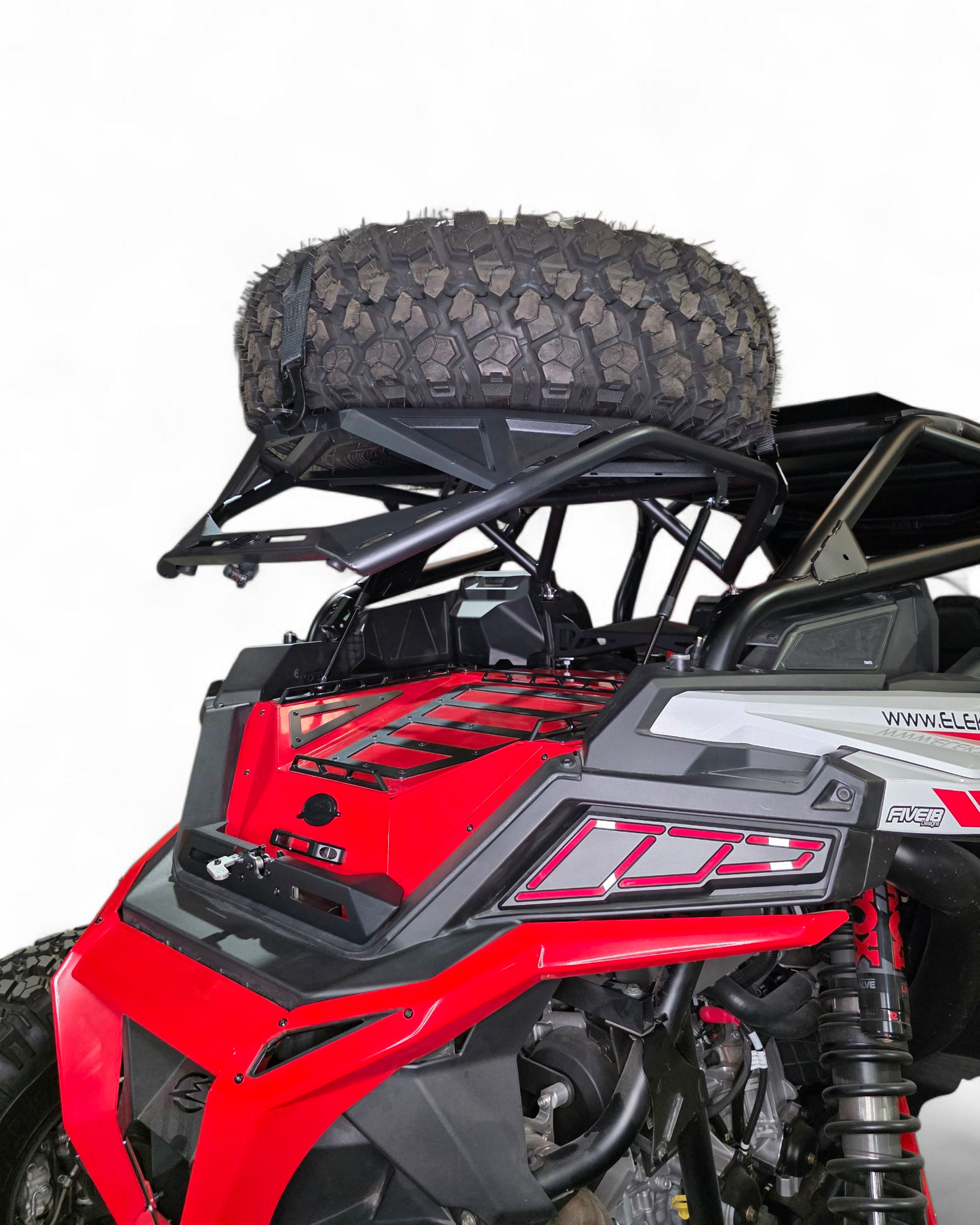 2020+ Polaris RZR Pro XP, 2022+ Pro R/Turbo R, 2025+ Pro R/Pro S Tire Rack