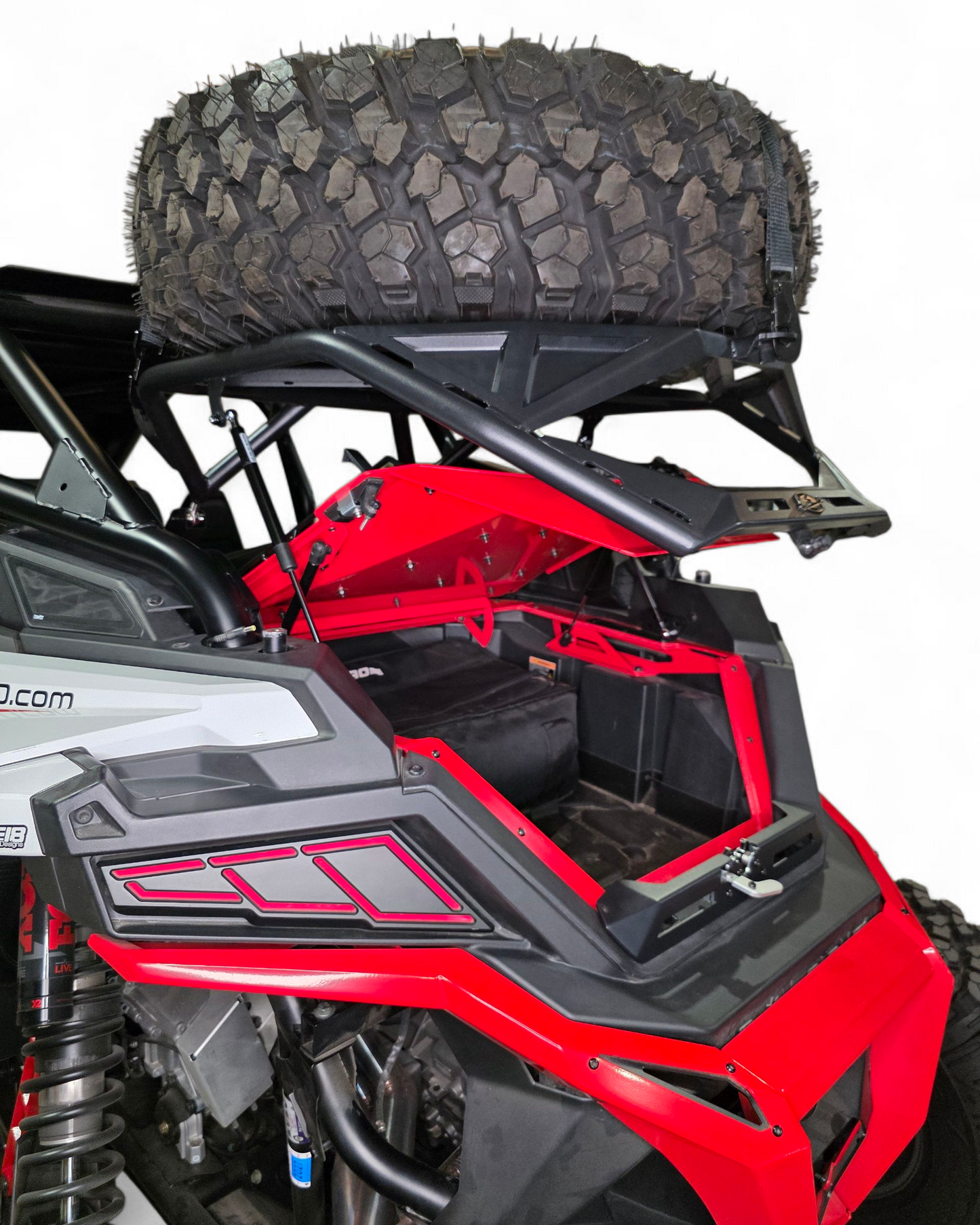 2020+ Polaris RZR Pro XP, 2022+ Pro R/Turbo R, 2025+ Pro R/Pro S Tire Rack