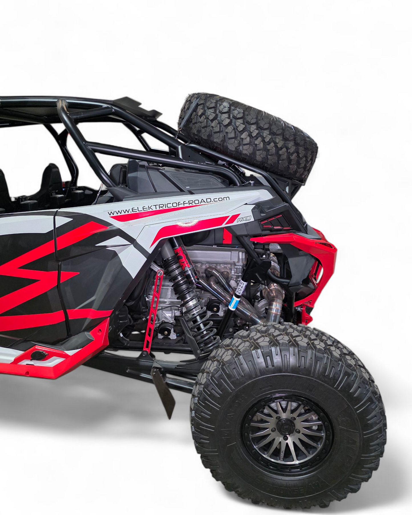 2020+ Polaris RZR Pro XP, 2022+ Pro R/Turbo R, 2025+ Pro R/Pro S Tire Rack