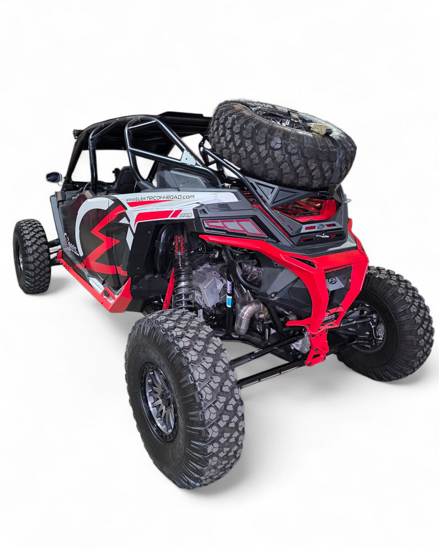 2020+ Polaris RZR Pro XP, 2022+ Pro R/Turbo R, 2025+ Pro R/Pro S Tire Rack