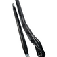 2022 to Current Polaris RZR Pro R, Pro S, Turbo R High Clearance Radius Rods in Black Finish