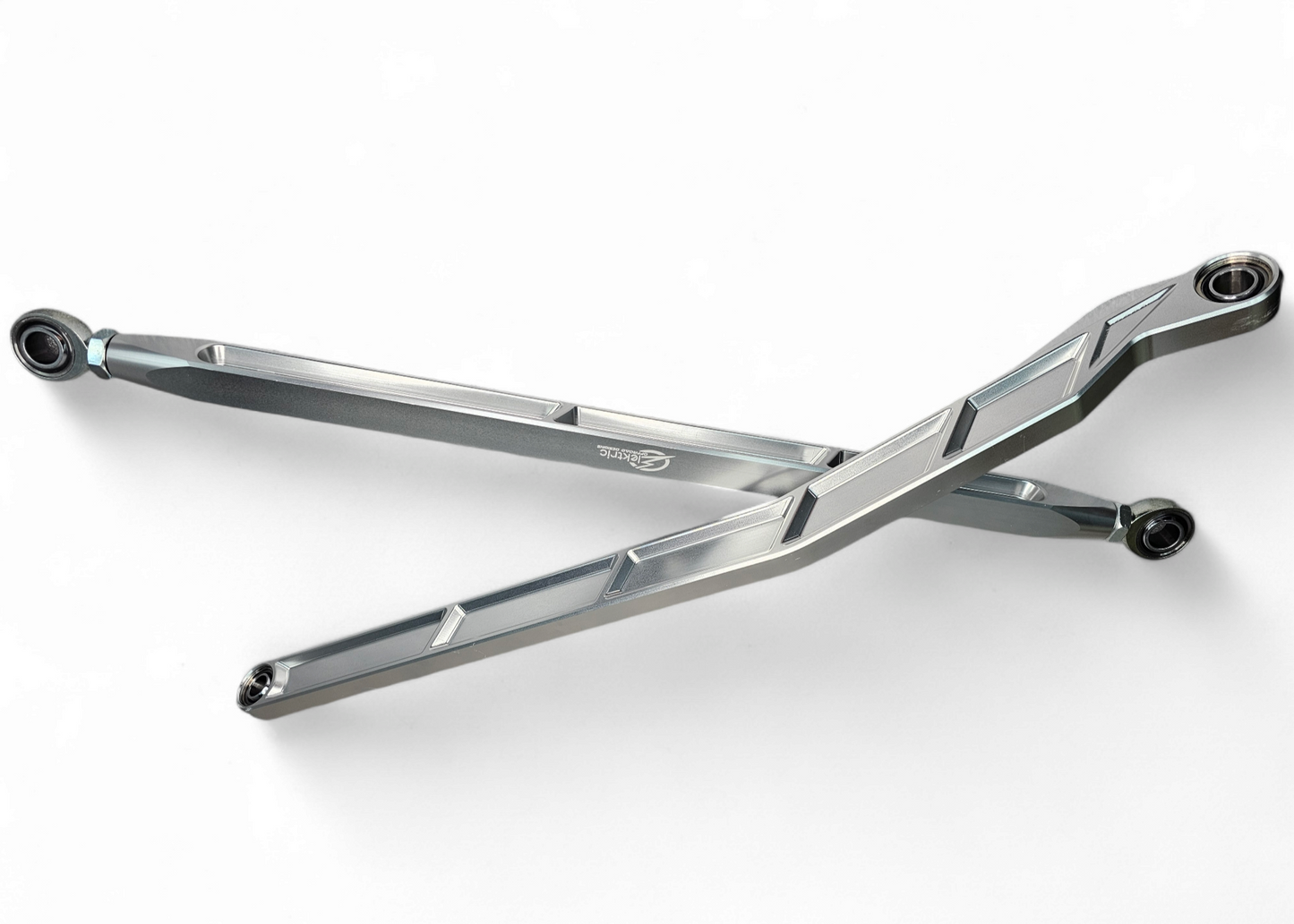 2022 to Current Polaris RZR Pro R, Pro S, Turbo R High Clearance Radius Rods in Clear Finish