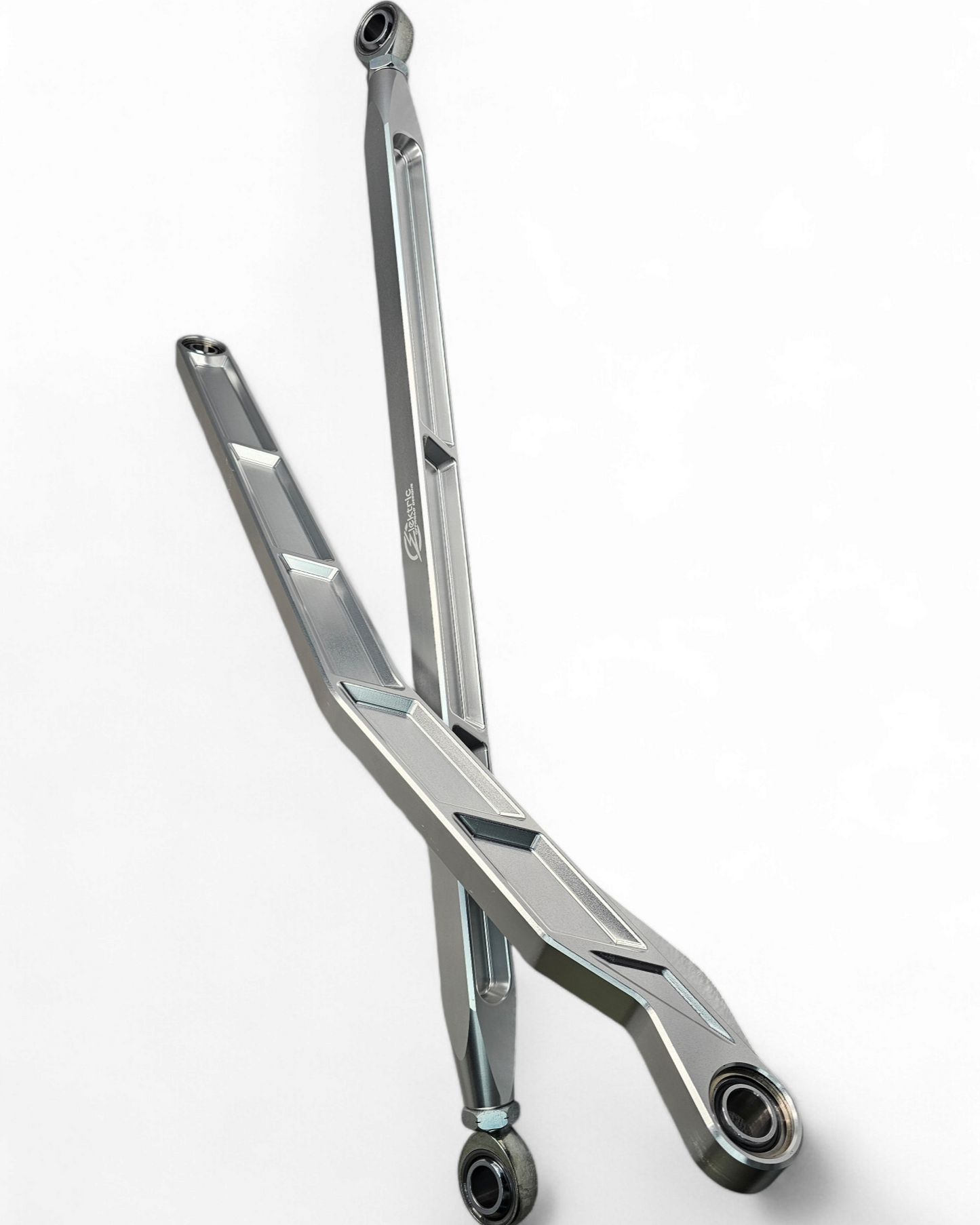 2022 to Current Polaris RZR Pro R, Pro S, Turbo R High Clearance Radius Rods in Clear Finish