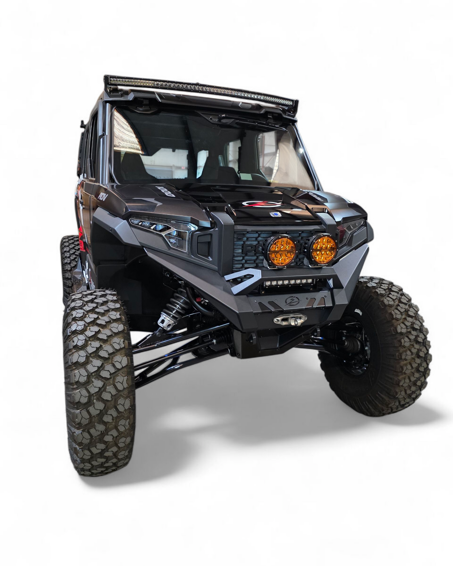 2024+ Polaris Xpedition HDX Front Winch Bumper (Standard Small Hoop)