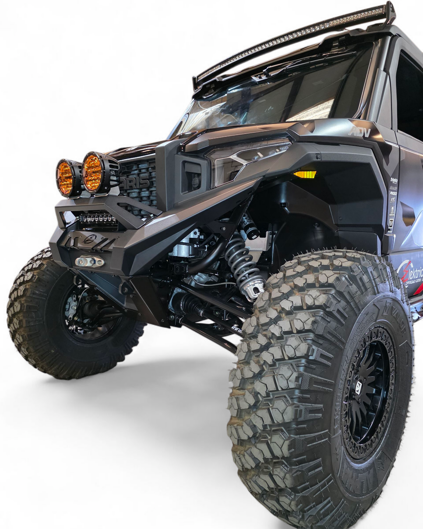2024+ Polaris Xpedition HDX Front Winch Bumper (Standard Small Hoop)