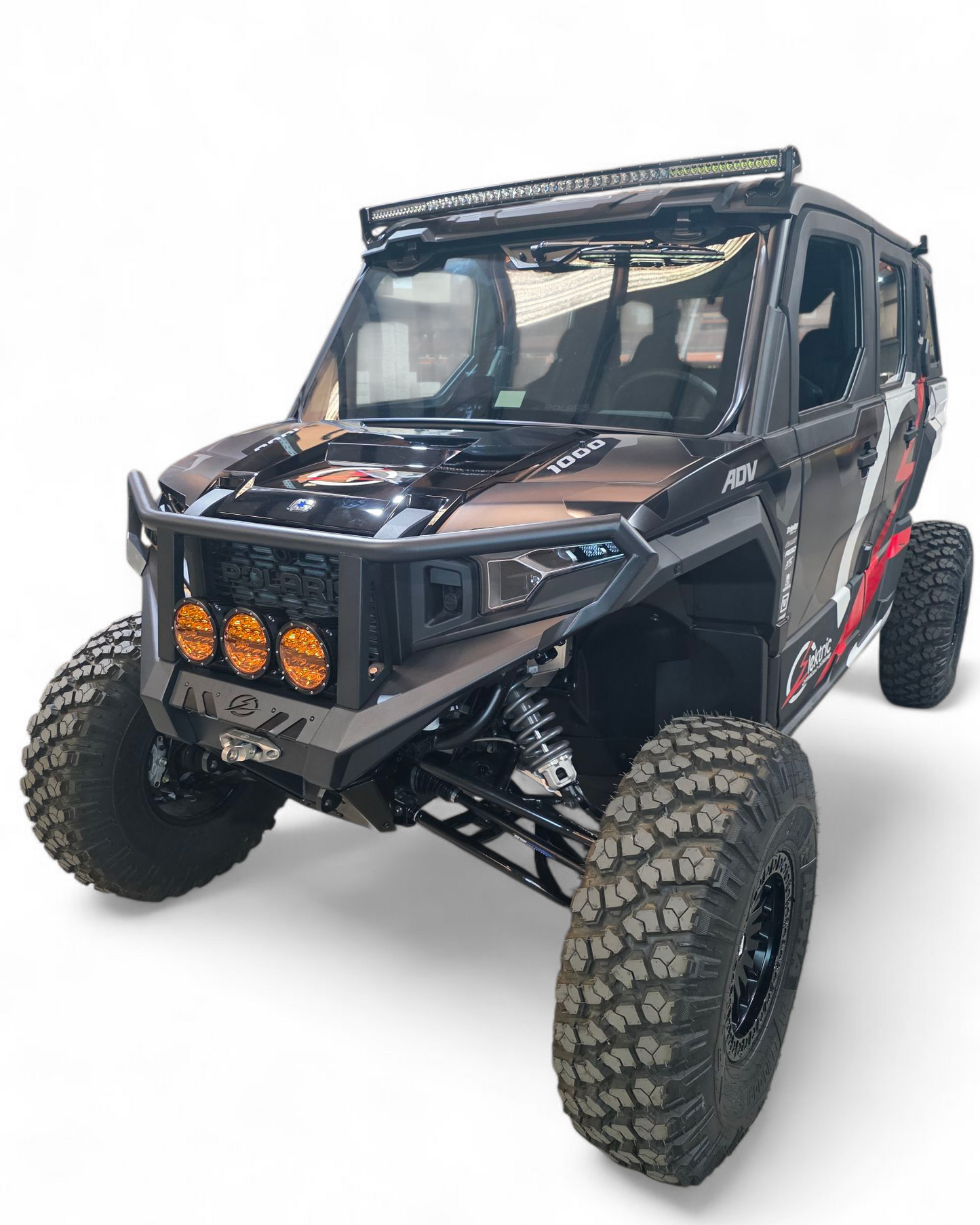 2024+ Polaris Xpedition HDX Front Winch Bumper with Brush Guard