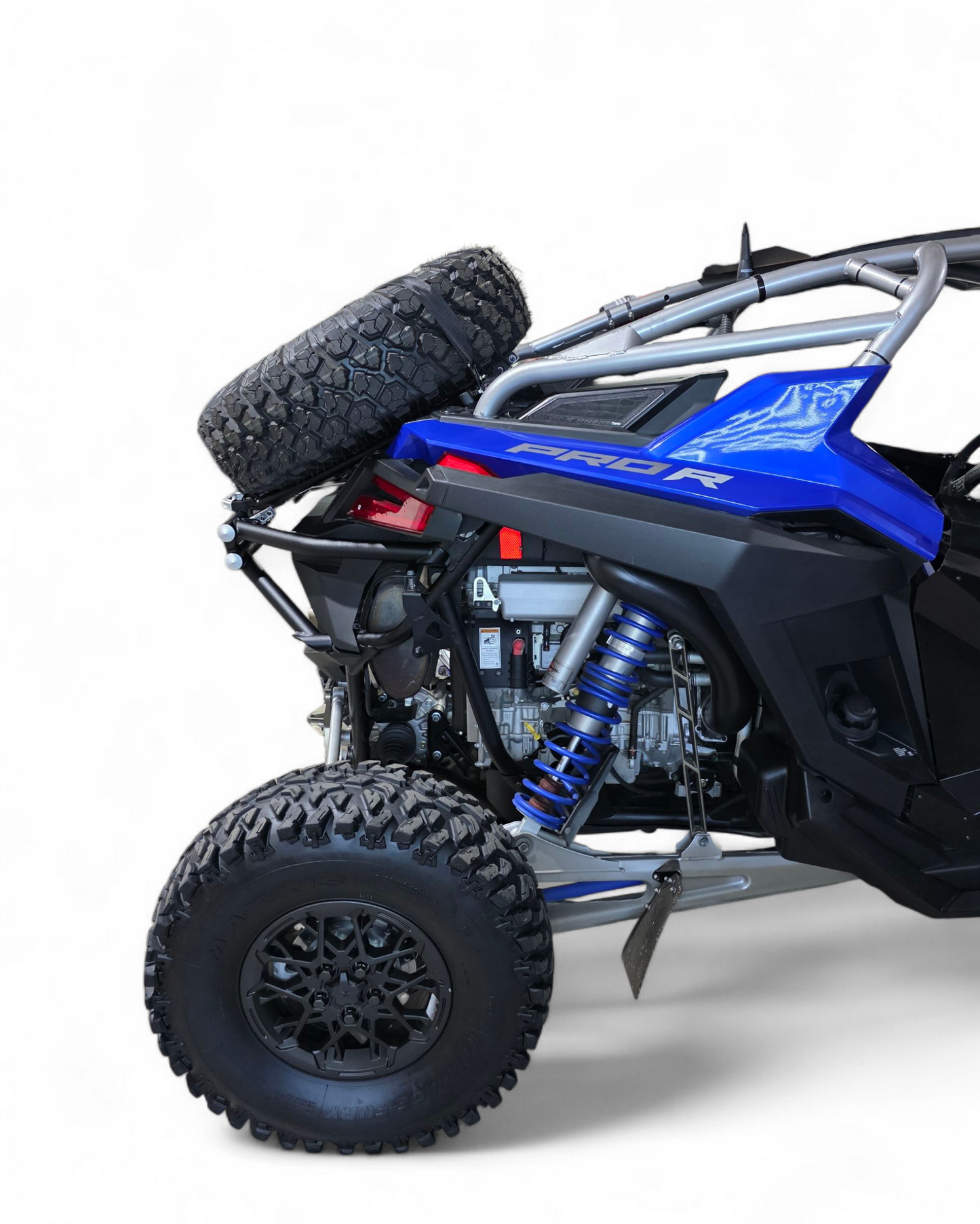 2022+ Polaris RZR Pro R Amp Rear Tire Rack Rear Bumper Combo
