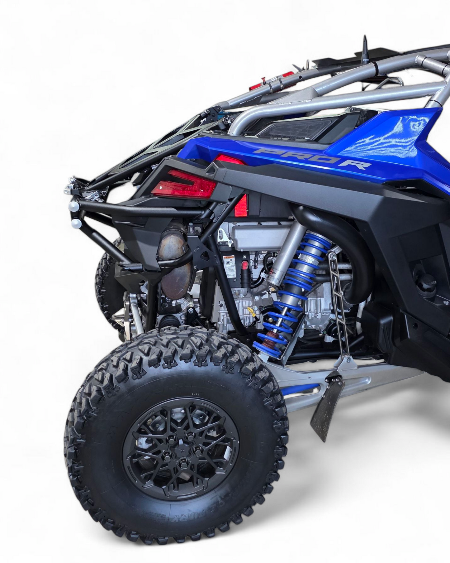 2022+ Polaris RZR Pro R Amp Rear Tire Rack Rear Bumper Combo
