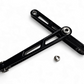 2022 to Current Polaris RZR Turbo R, Pro R Front Sway bar Link in Black Finish