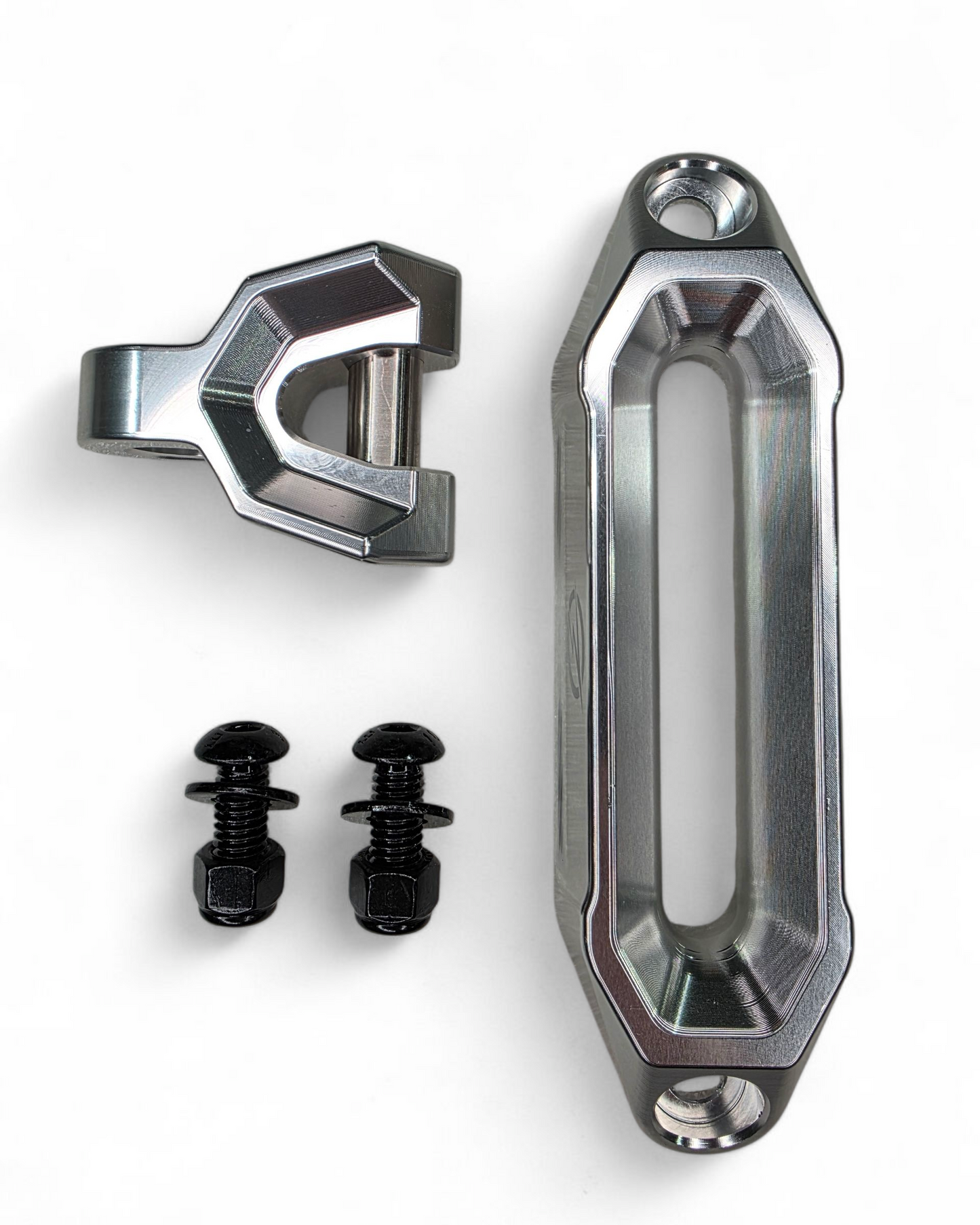 Elektric Offroad Designs UTV Winch Fairlead and Hook Combo (Clear)