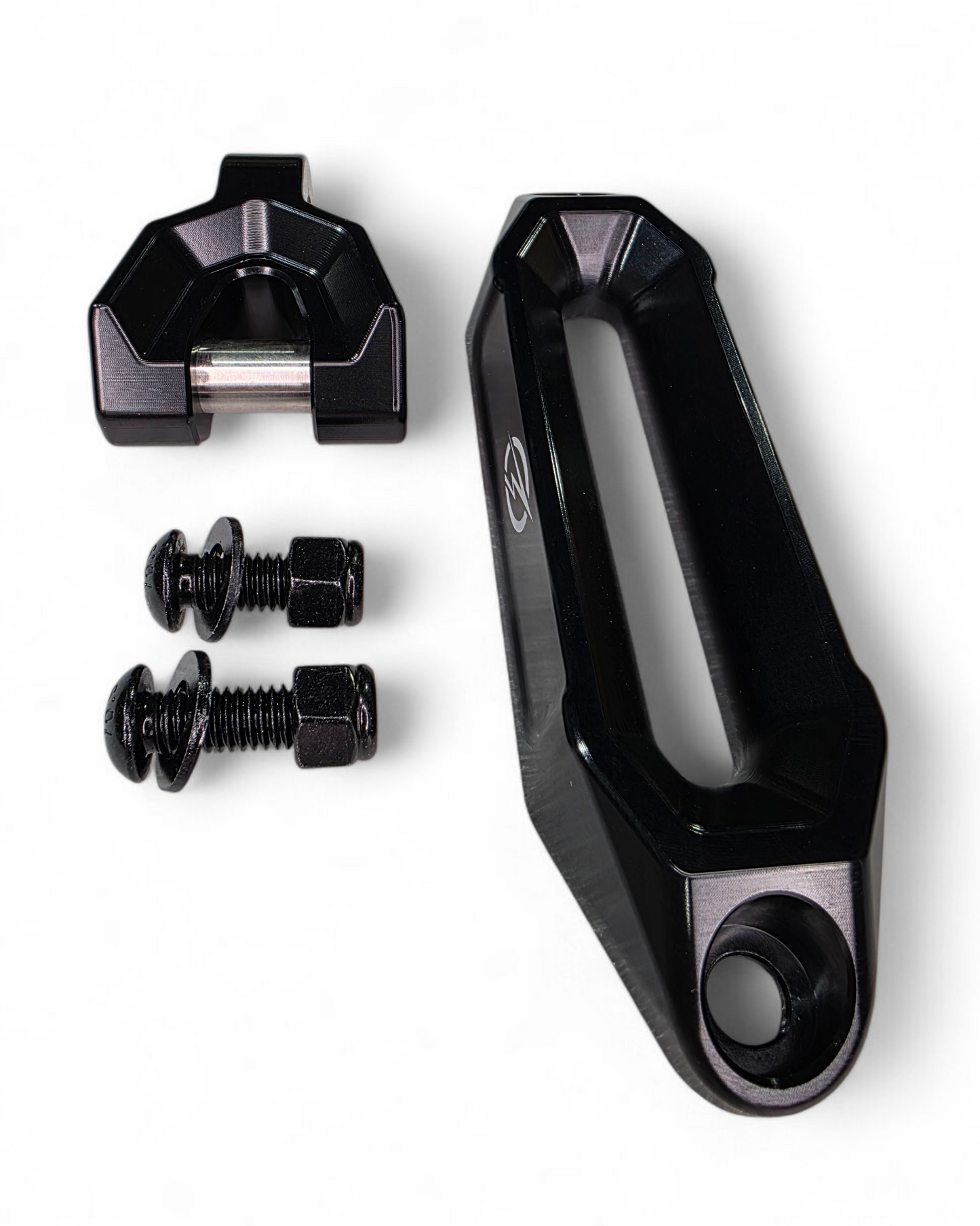 Elektric Offroad Designs UTV Winch Fairlead and Hook (Black)