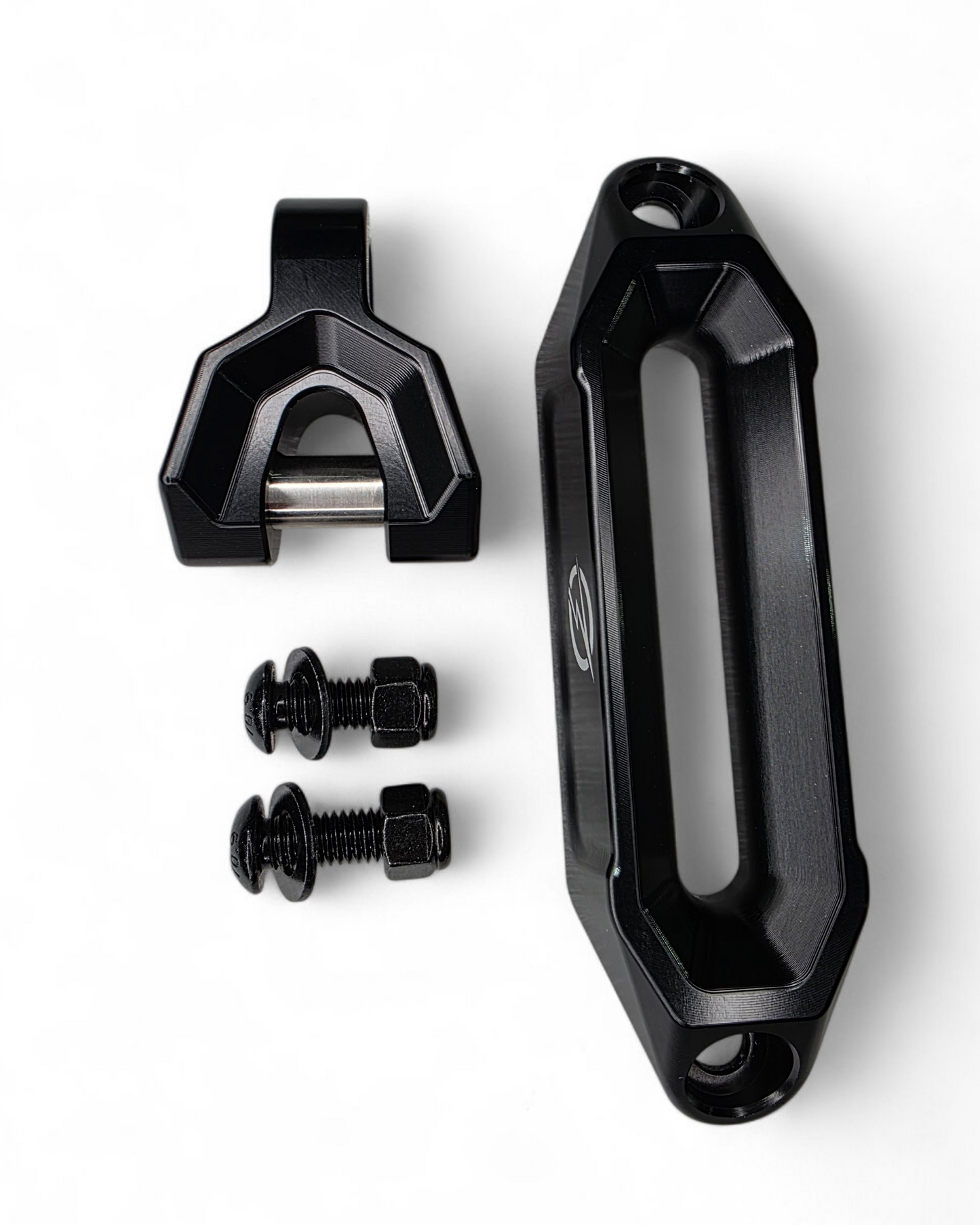 Elektric Offroad Designs UTV Winch Fairlead and Hook (Black)