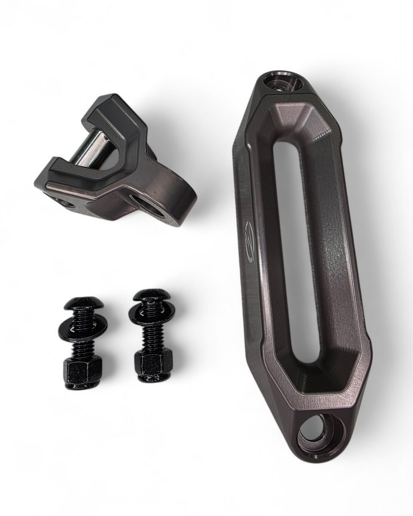 Elektric Offroad Designs UTV Winch Fairlead and Hook (Gunmetal)