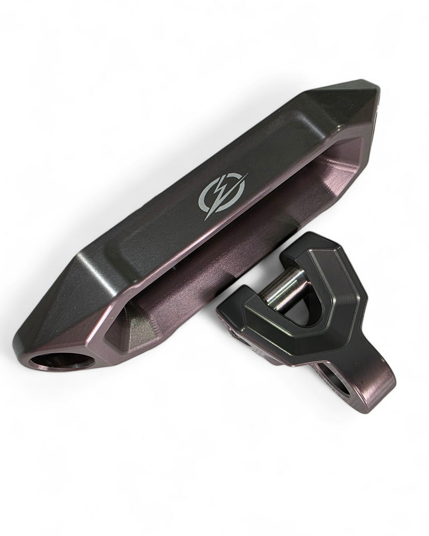 Elektric Offroad Designs UTV Winch Fairlead and Hook (Gunmetal)