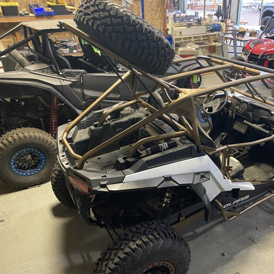 UTV Trendz Tire Carrier with Gas Struts